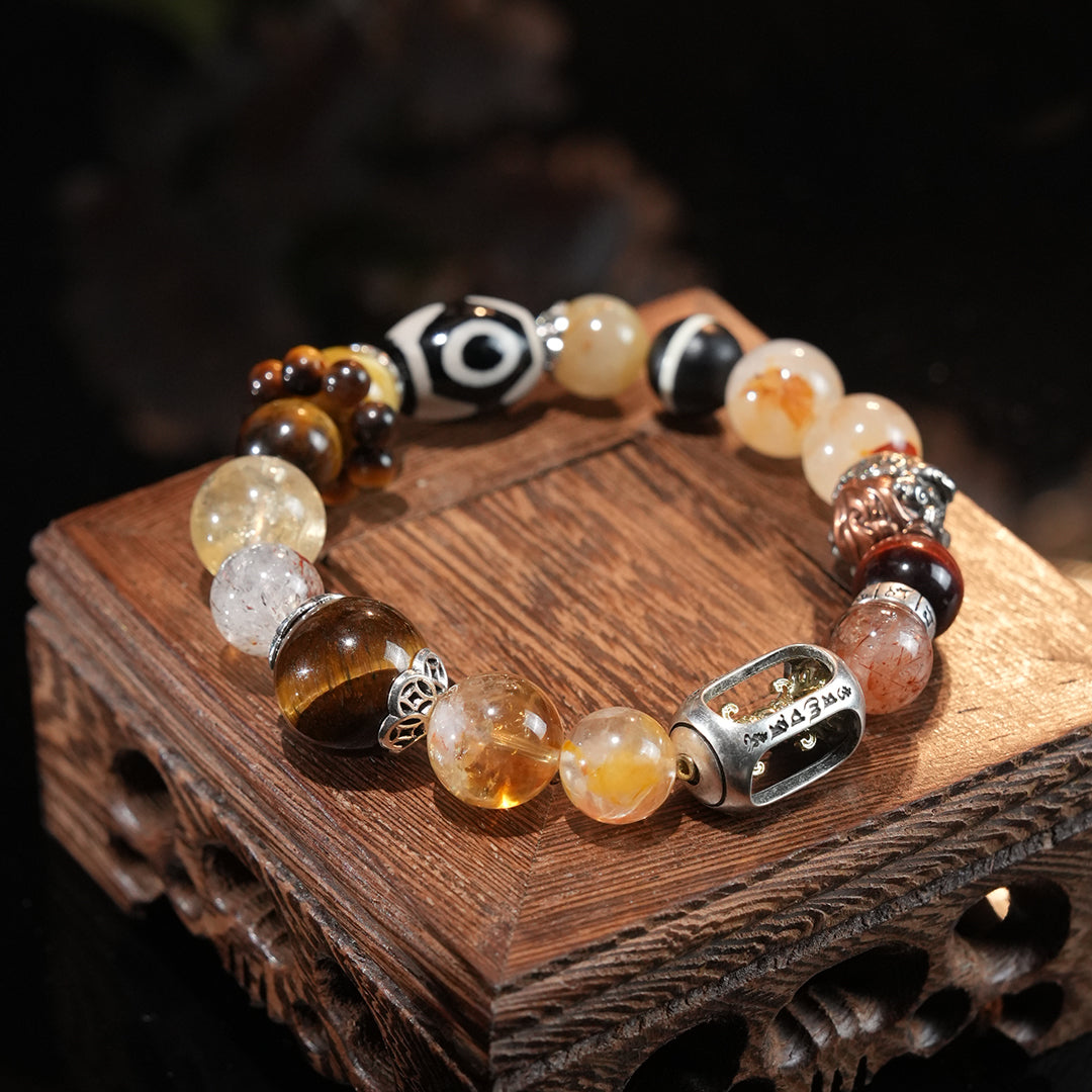 Lectura Avanzada 1-on-1 de la Carta Natal + Pulsera de Cristal de la Suerte (Sintonizada con tu Energía)