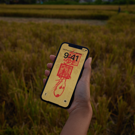 Feng Shui Talisman Wallpaper – Gui Ren (Benefactor)