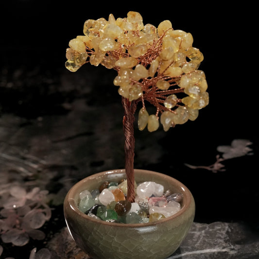 Árbol de Cristal de Feng Shui para el Hogar (Feng Shui Crystal Tree Home Decor)