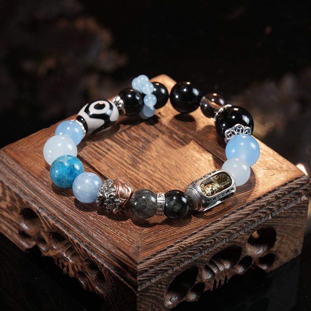 Lectura Avanzada 1-on-1 de la Carta Natal + Pulsera de Cristal de la Suerte (Sintonizada con tu Energía)
